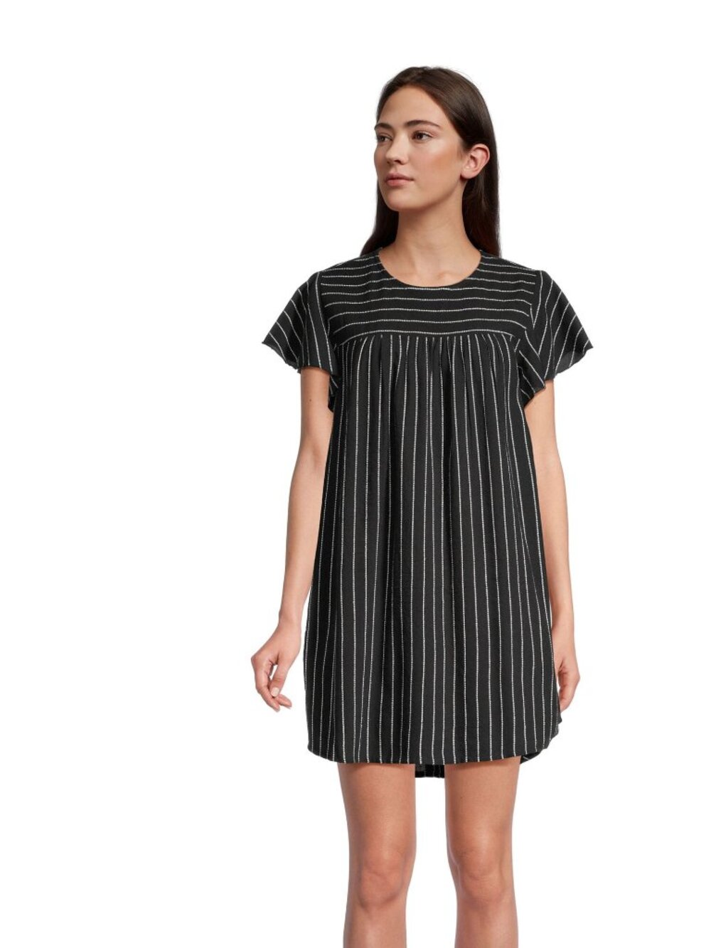 World Market Woven Stripe Dress - Size S/M